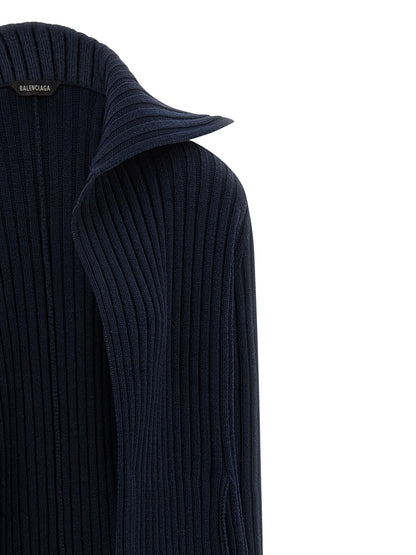Cárdigan Balenciaga de poliéster azul