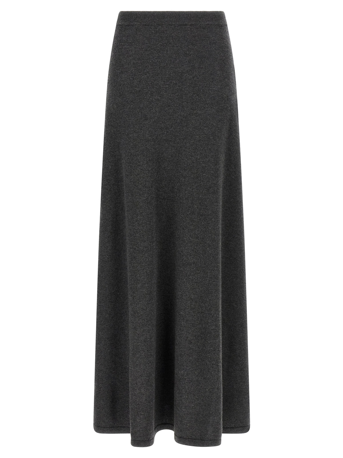 Falda Minicorta De Punto En Lana Gris Balenciaga Modelo