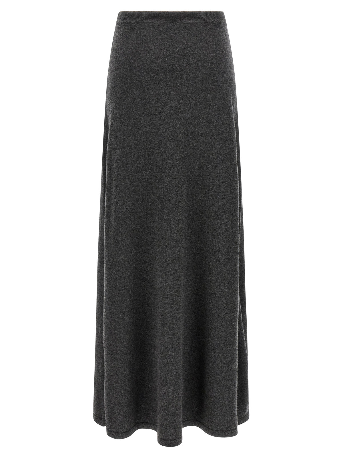 Falda Minicorta De Punto En Lana Gris Balenciaga Modelo