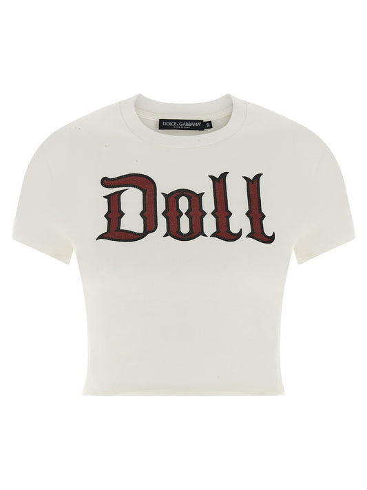 Camiseta Dolce & Gabbana de algodón blanca