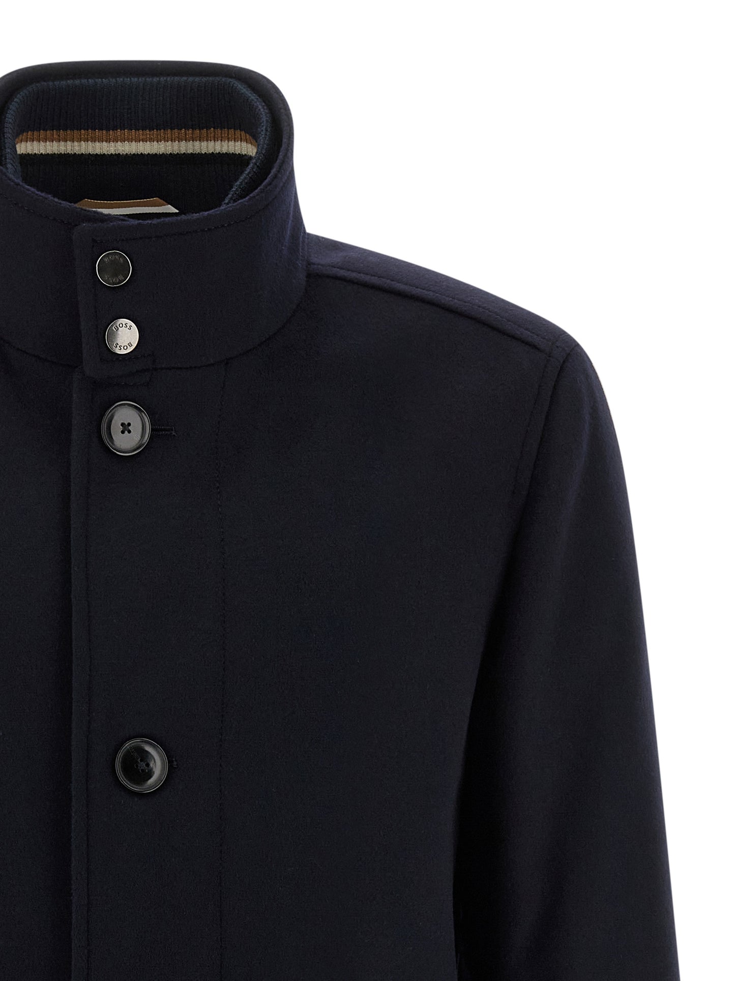 Manteau en laine bleu Hugo Boss Collection H-Coxtan-234