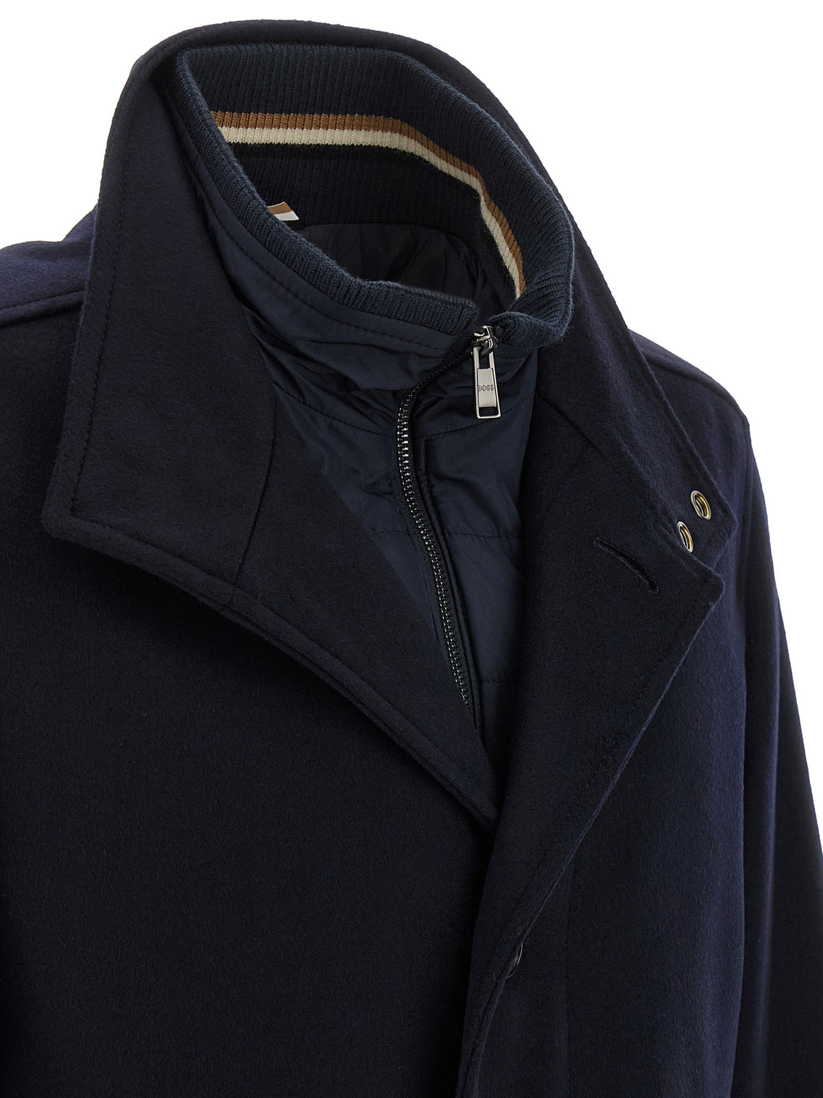 Manteau en laine bleu Hugo Boss Collection H-Coxtan-234