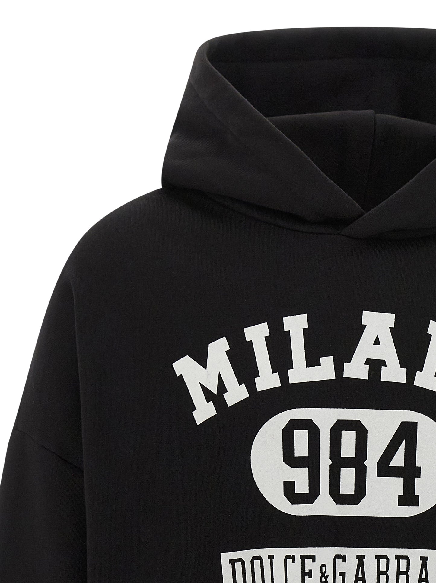 Sweat-shirt bicolore en coton Dolce & Gabbana
