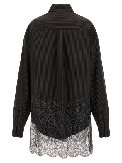 Chemisier Fendi en laine vierge marron