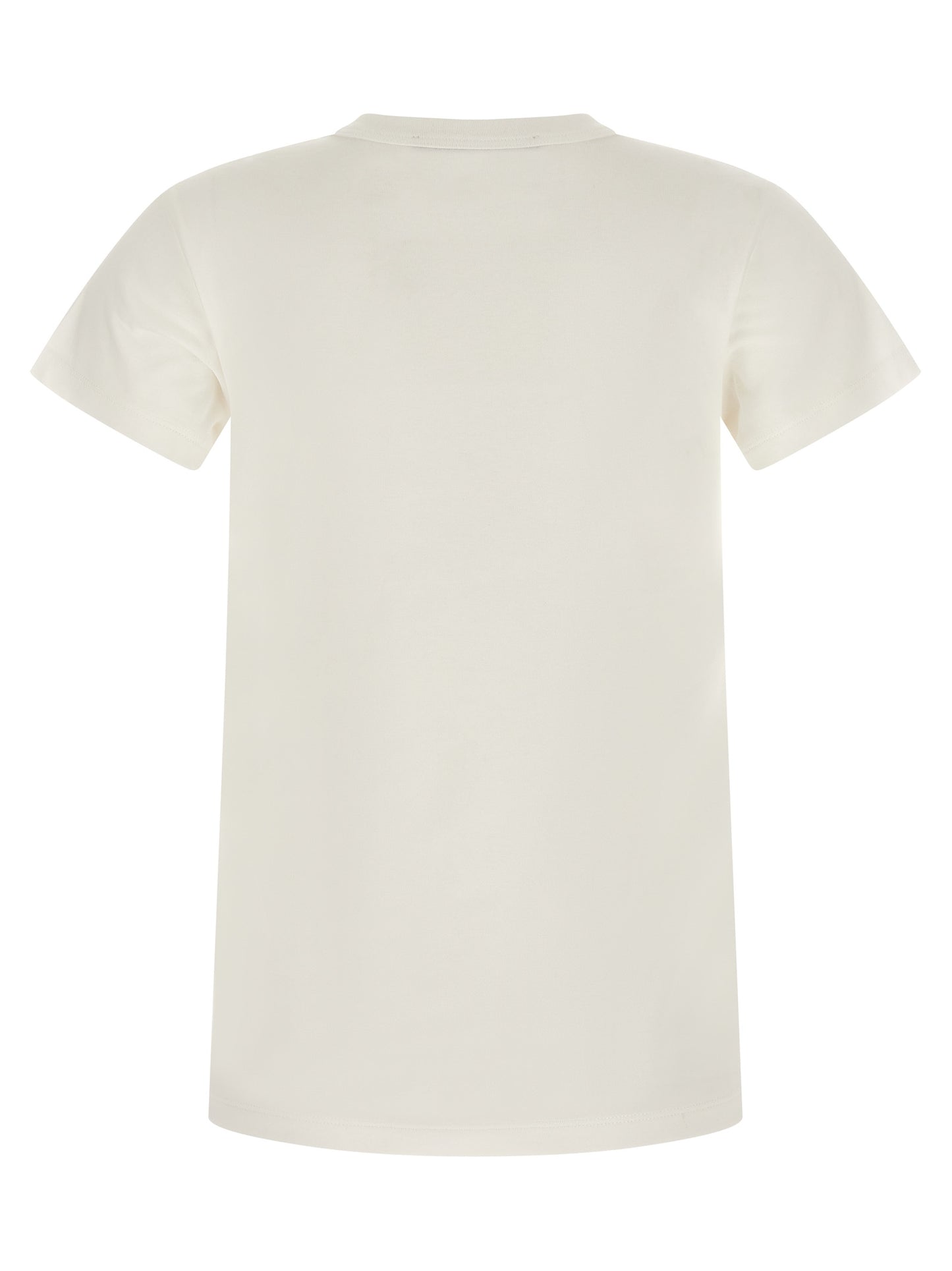 Camiseta de algodón blanca de Valentino Garavani