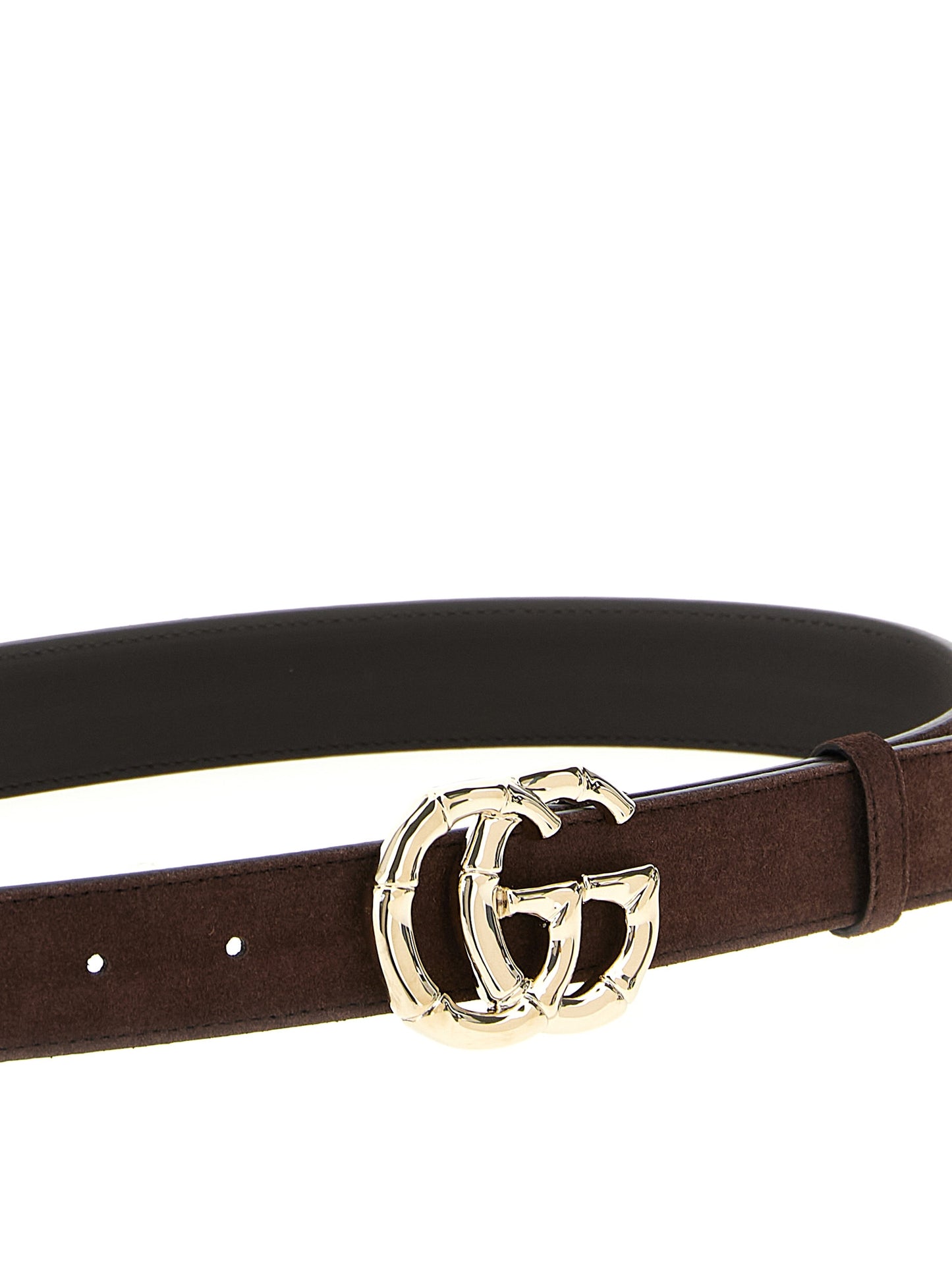 Cinturón Gucci Regular De Piel De VacunoMarrón