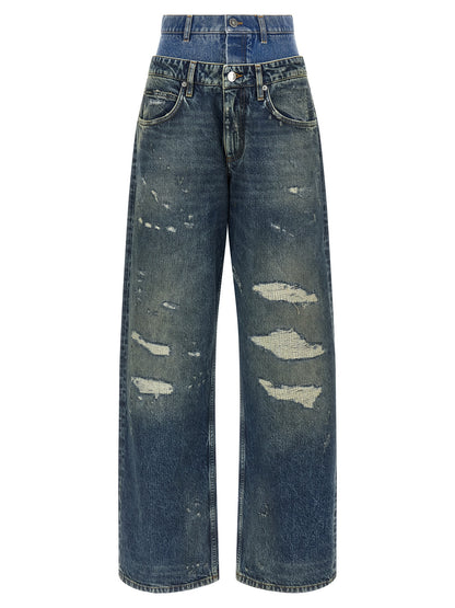 Vaqueros de algodón azul Dolce & Gabbana