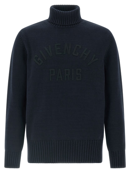 Cárdigan azul de algodón Givenchy