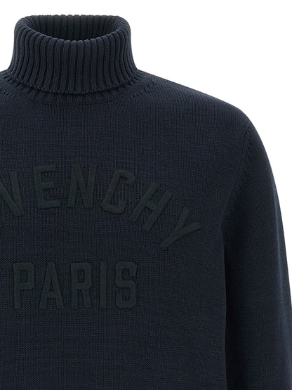 Cárdigan azul de algodón Givenchy