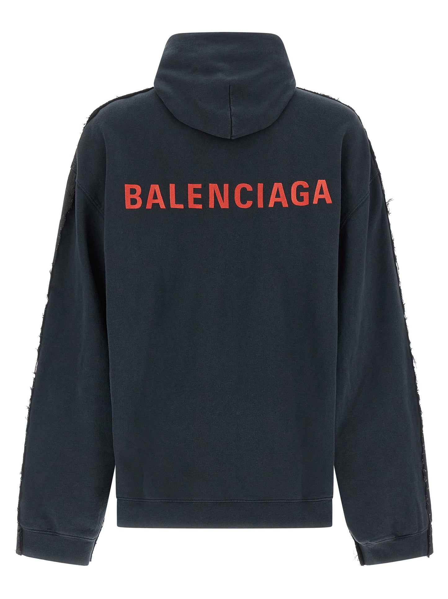 Chaqueta De Mezclilla De Algodón Balenciaga Negro Hybrid