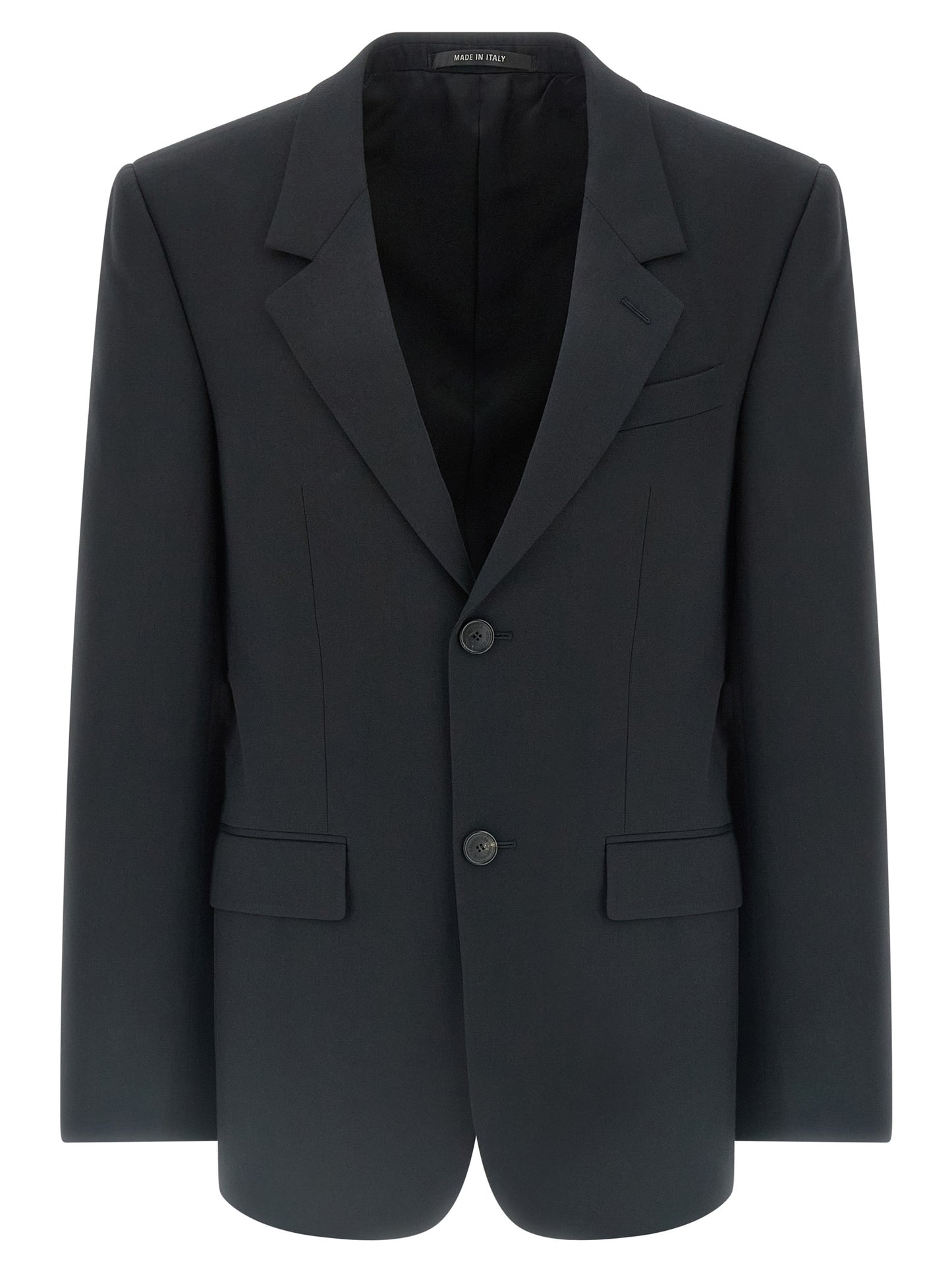 Blazer de lana negro Balenciaga