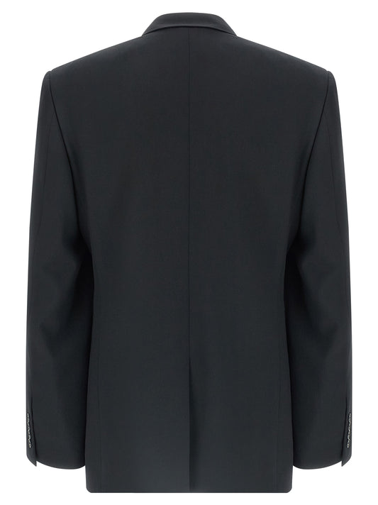 Blazer de lana negro Balenciaga