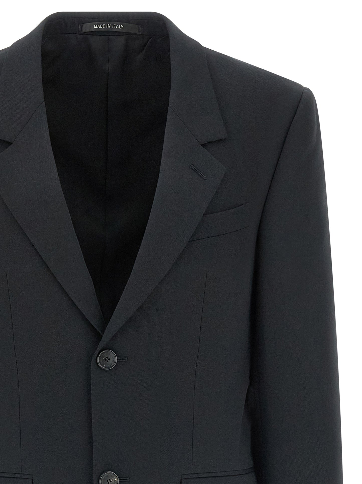 Blazer de lana negro Balenciaga