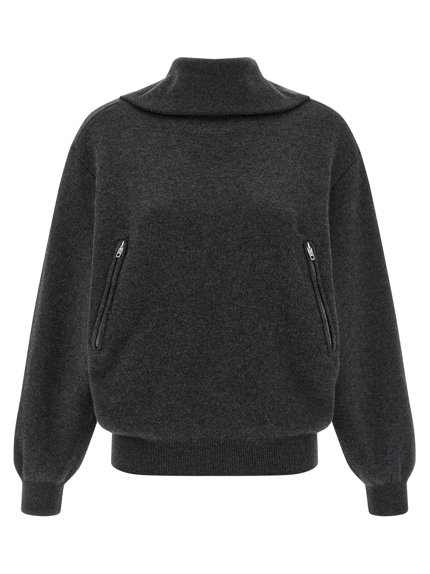 Cárdigan Balenciaga de lana gris