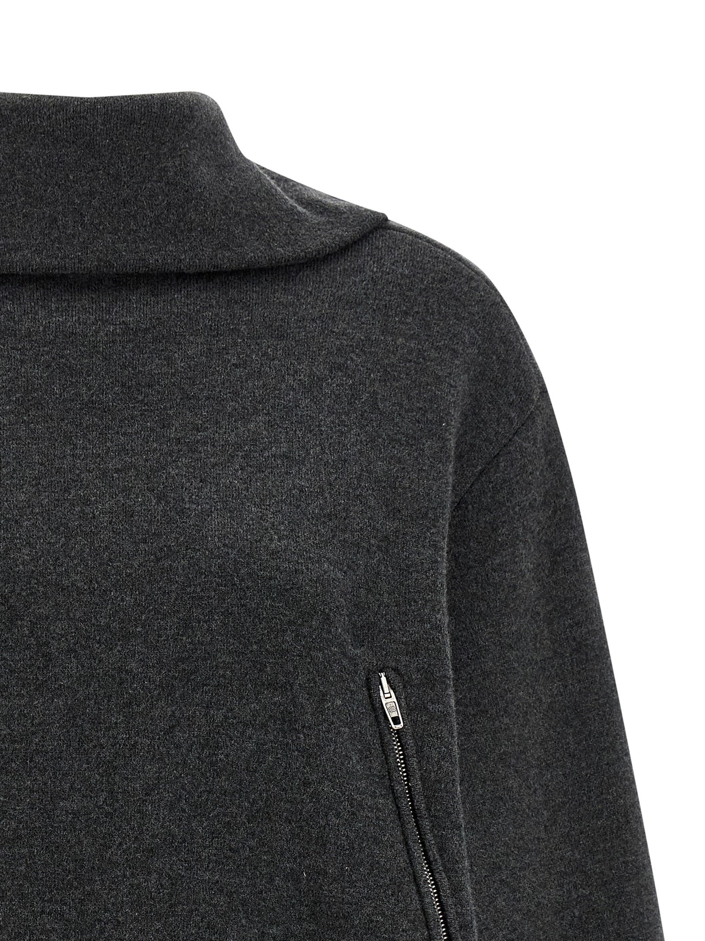 Cárdigan Balenciaga de lana gris
