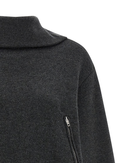 Cárdigan Balenciaga de lana gris