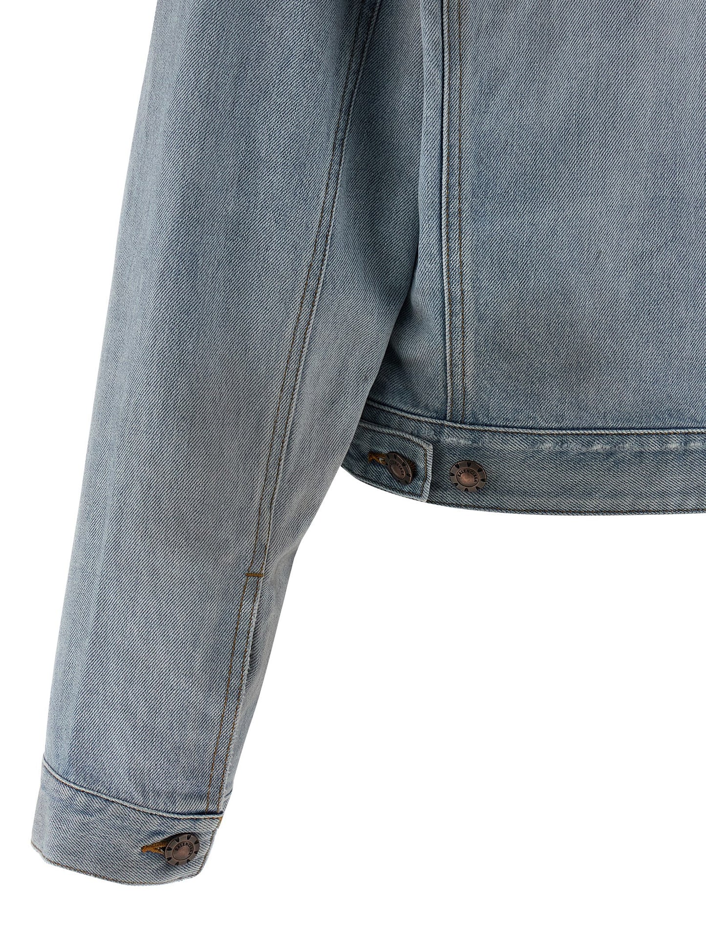 Chaqueta Vaquera Balenciaga De Algodón Denim En Azul