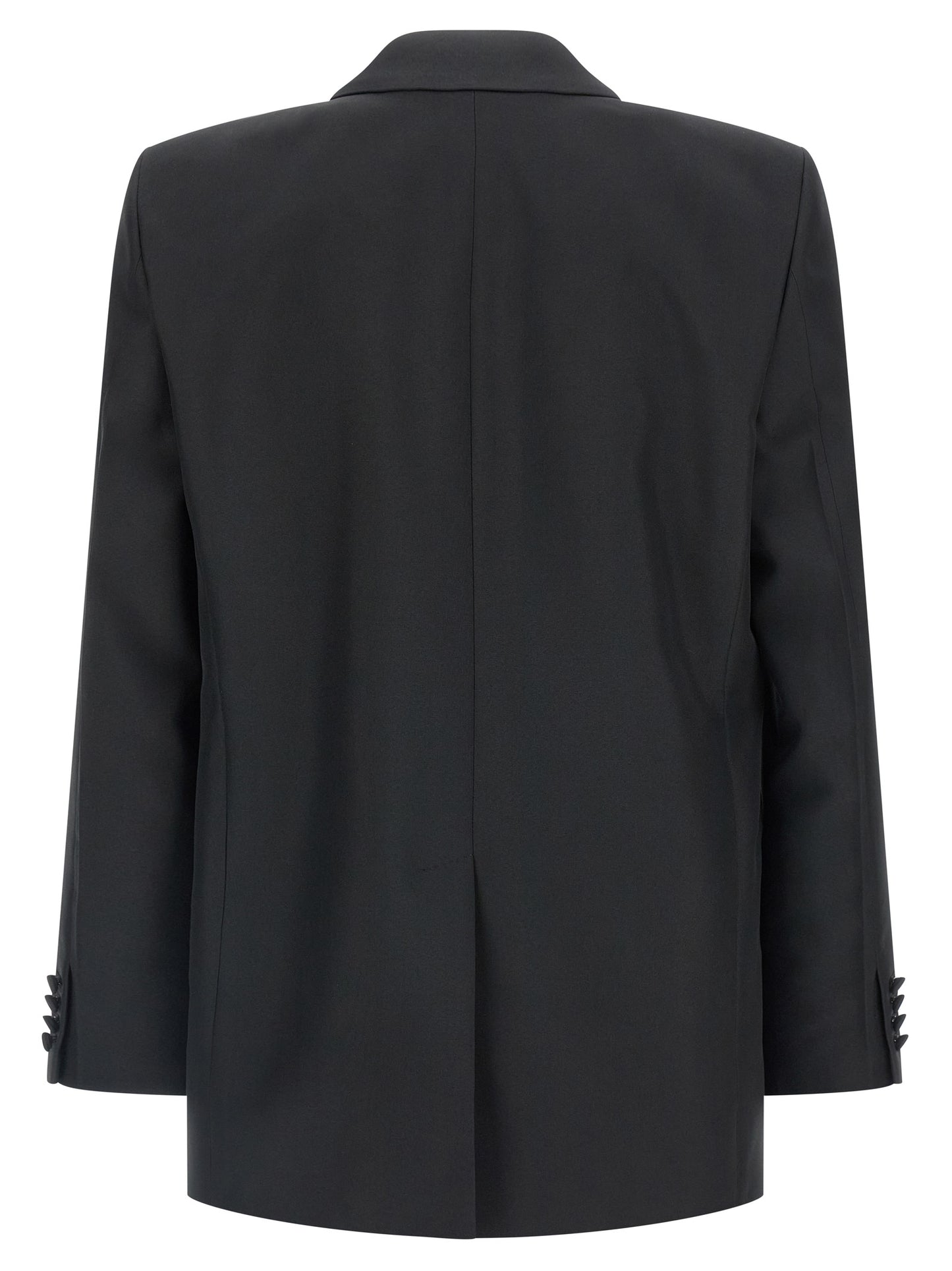 Blazer en polyester noir Gucci
