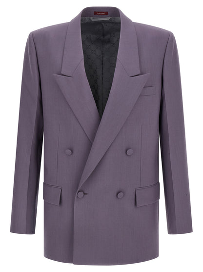 Blazer Gucci en laine violette