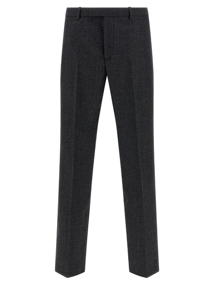 Pantalón de vestir de lana gris Gucci