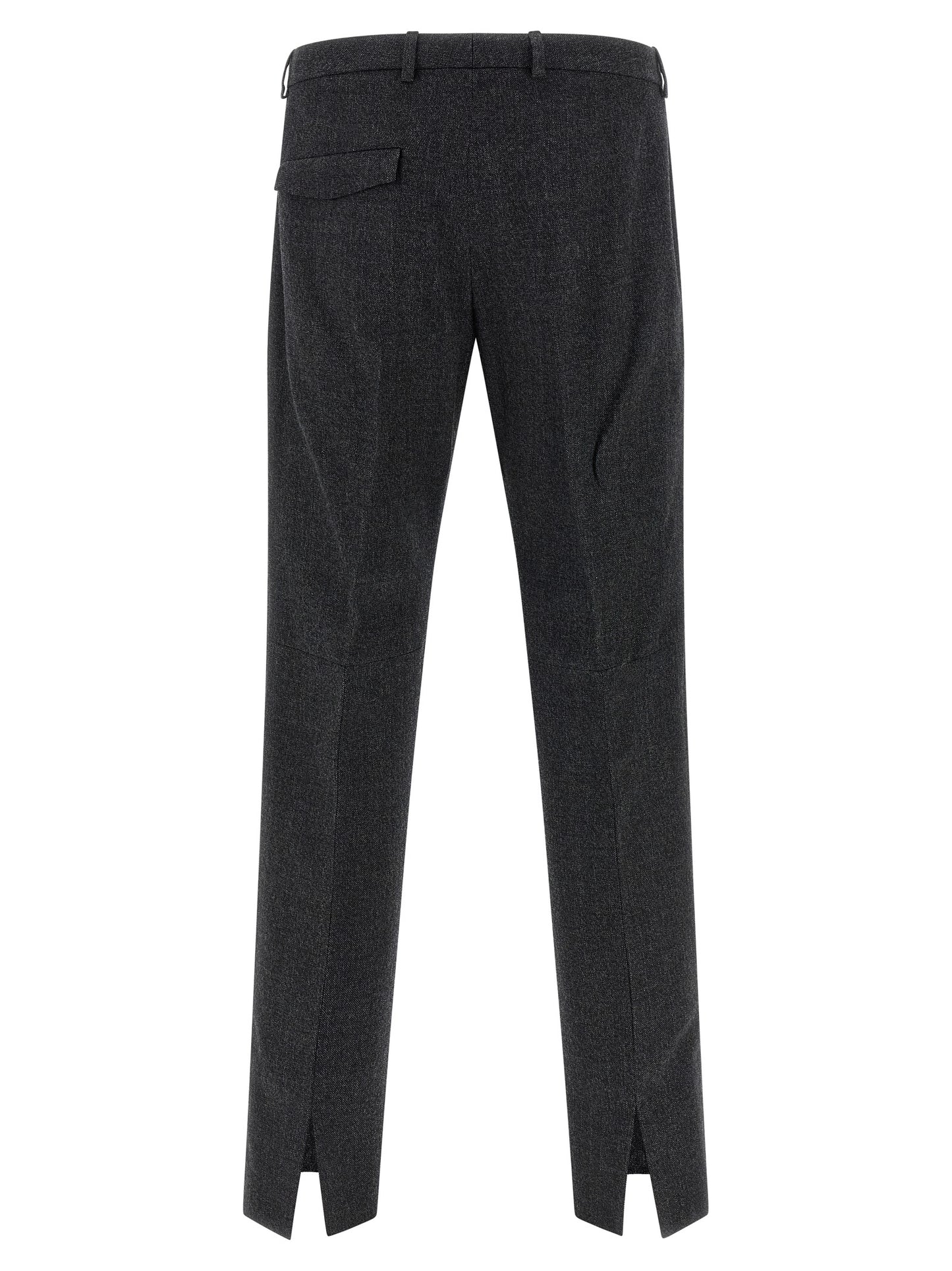 Pantalón de vestir de lana gris Gucci