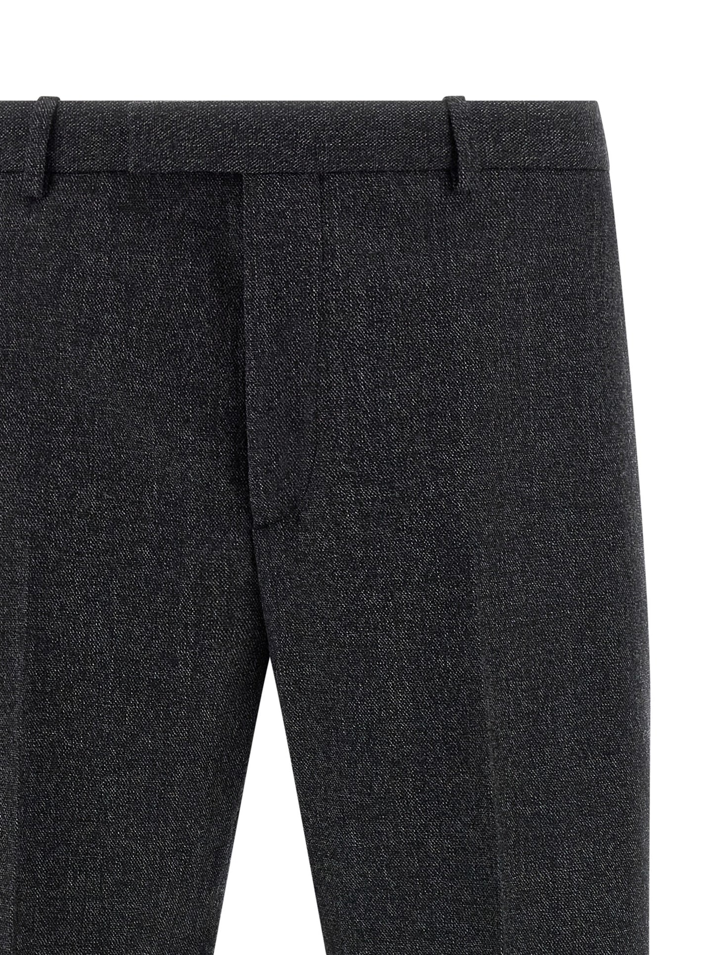 Pantalón de vestir de lana gris Gucci
