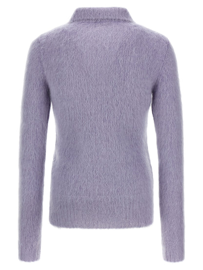 Cárdigan Gucci de lana morada