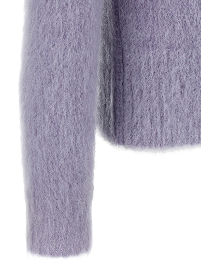 Cárdigan Gucci de lana morada