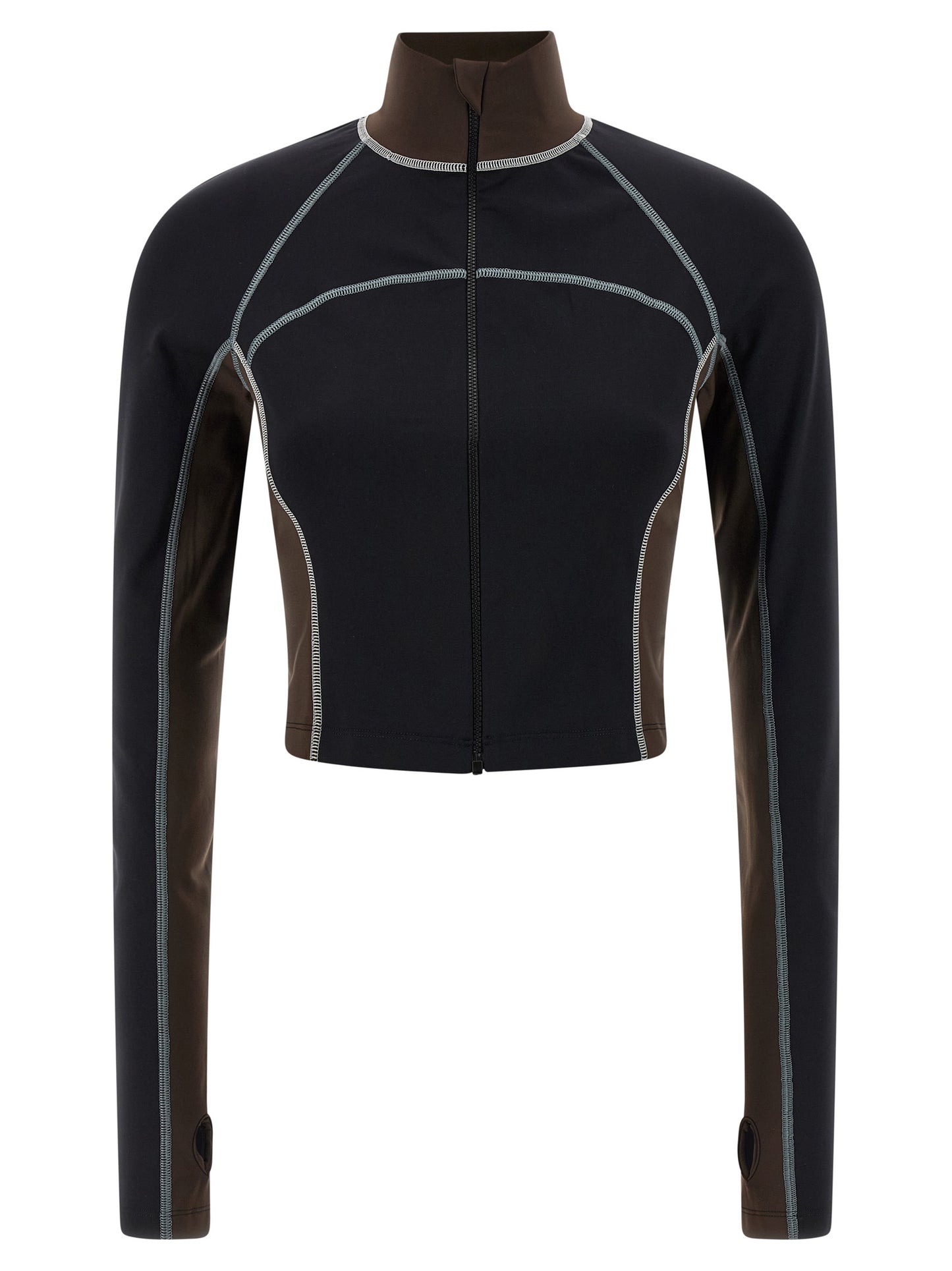 Fendi Black Polyamide Top