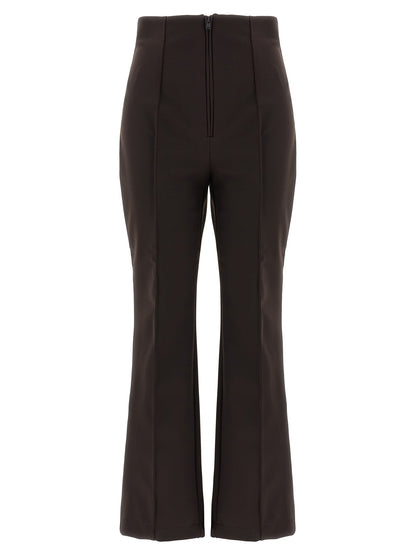 Pantalon de sport Fendi marron en polyamide