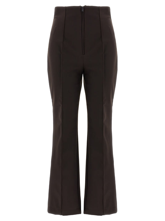 Pantalones deportivos Fendi de poliamida marrón
