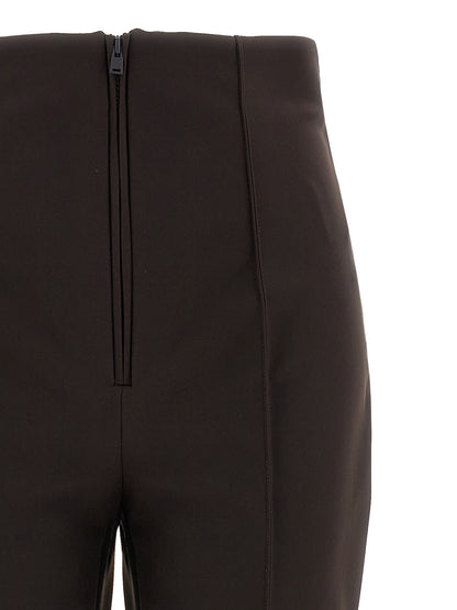 Pantalon de sport Fendi marron en polyamide