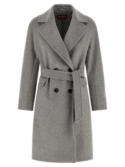 Abrigo Max Mara de Cachemir Gris