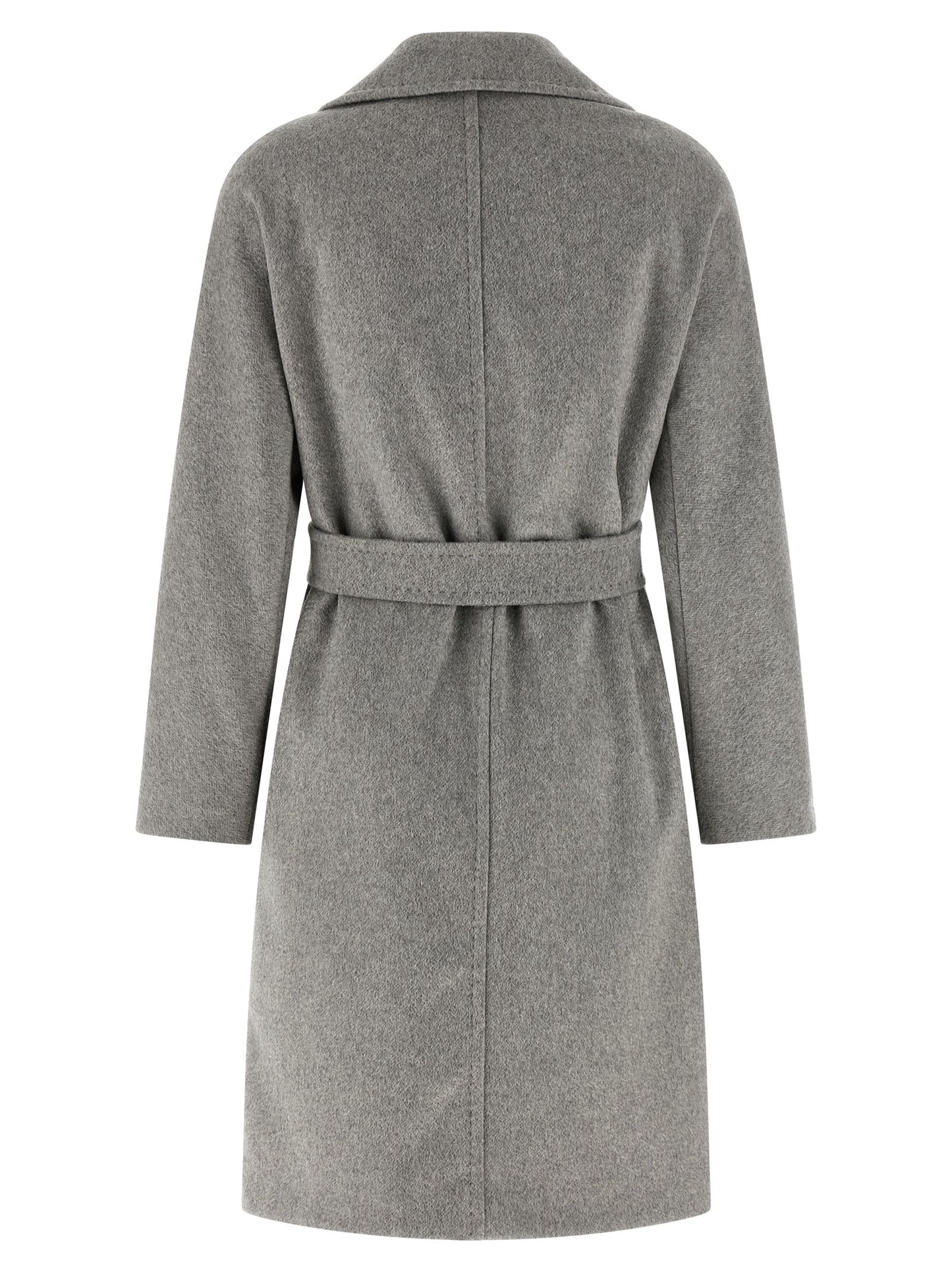 Abrigo Max Mara de Cachemir Gris