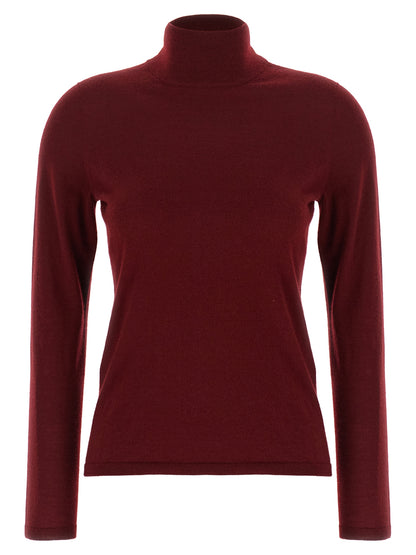Cárdigan de cachemira burdeos Max Mara