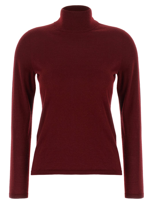 Cárdigan de cachemira burdeos Max Mara