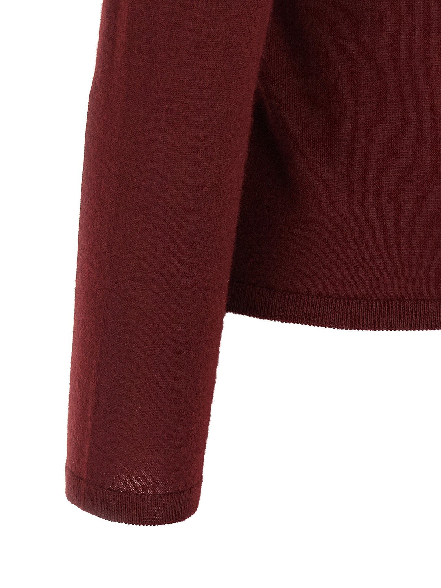 Cárdigan de cachemira burdeos Max Mara
