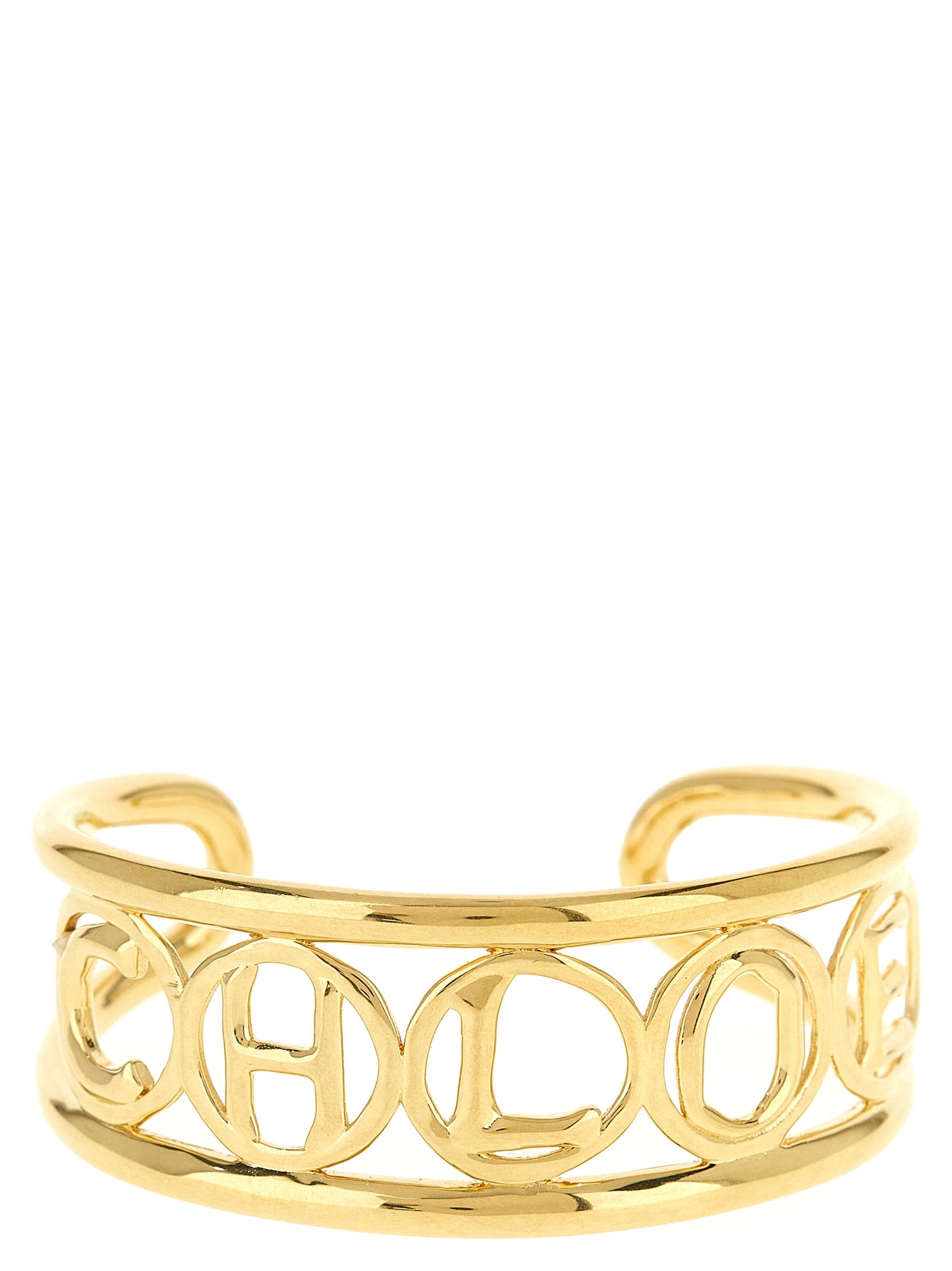 Pulsera Chloé de latón dorado