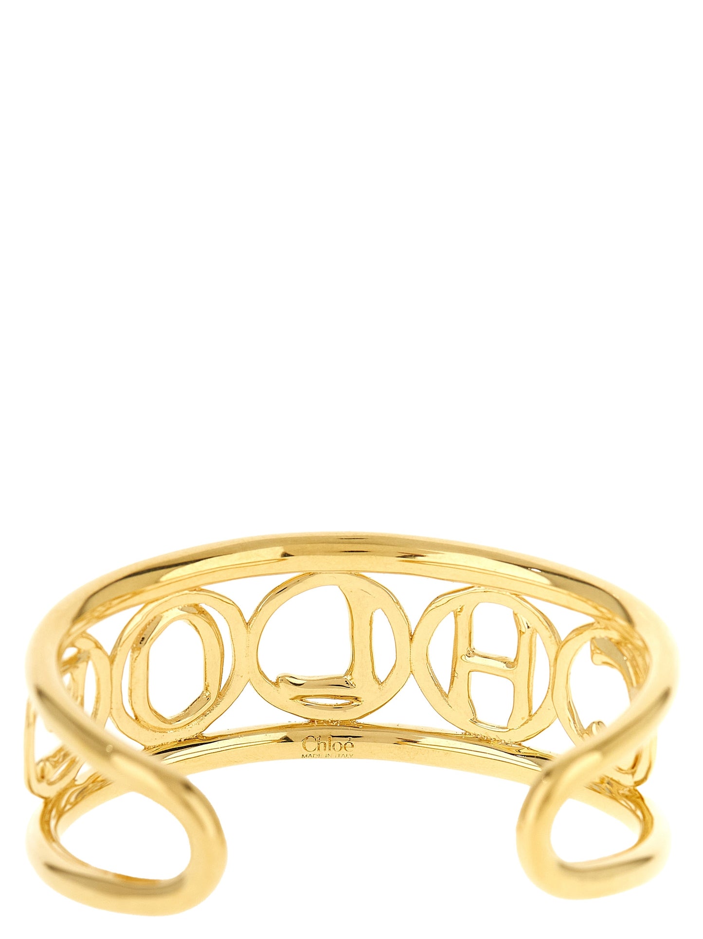 Pulsera Chloé de latón dorado