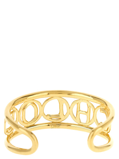 Pulsera Chloé de latón dorado