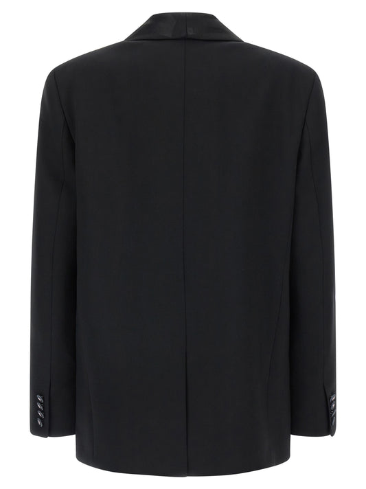 Blazer de lana virgen negro Emilio Pucci
