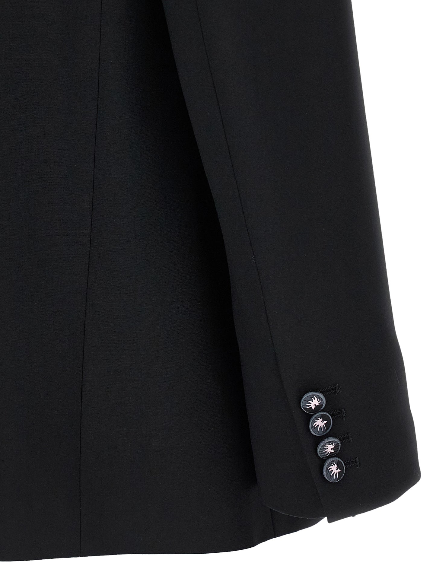 Blazer de lana virgen negro Emilio Pucci