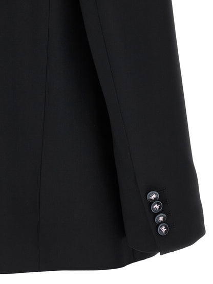 Blazer de lana virgen negro Emilio Pucci