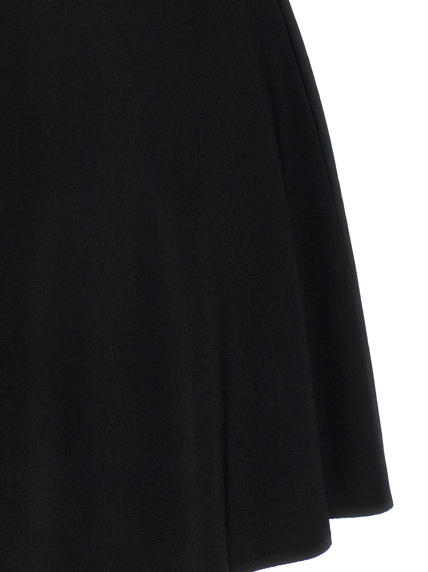 Robe courte noire en viscose Valentino Garavani