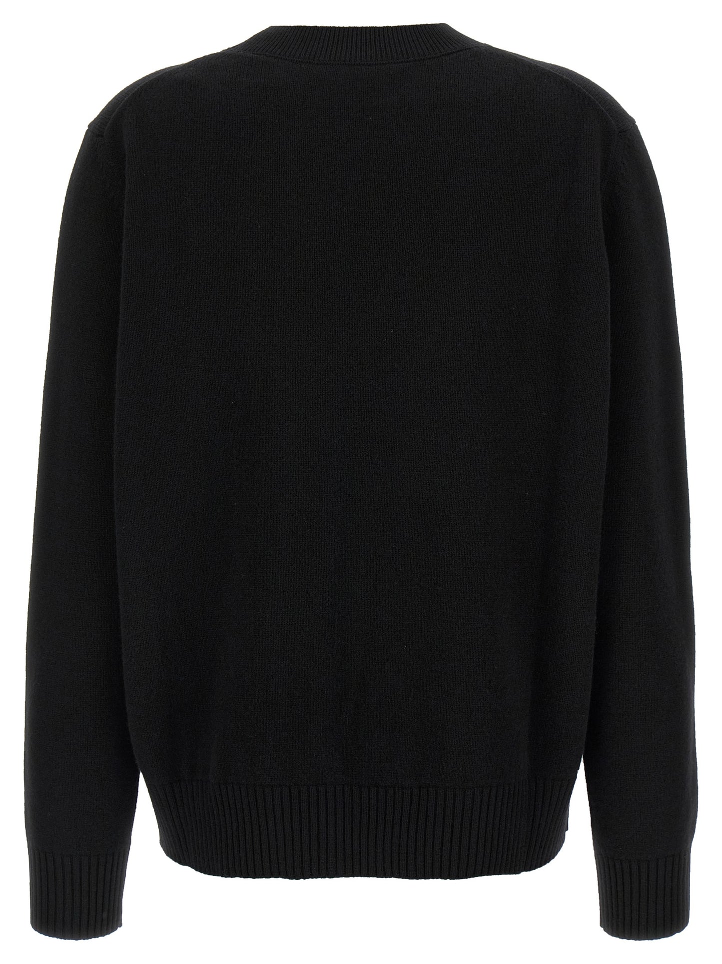 Cardigan Givenchy Noir En Laine Douce Au Toucher Et Structure Ferme