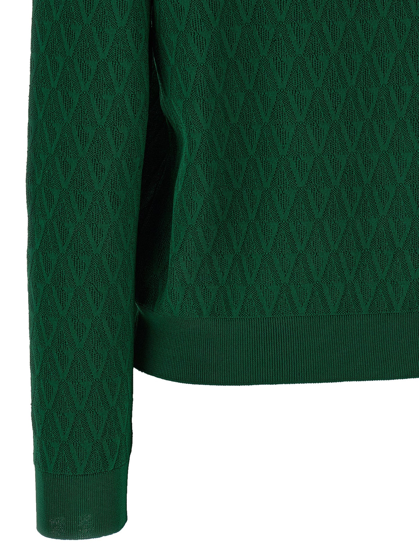 Cárdigan bicolor de viscosa de Versace