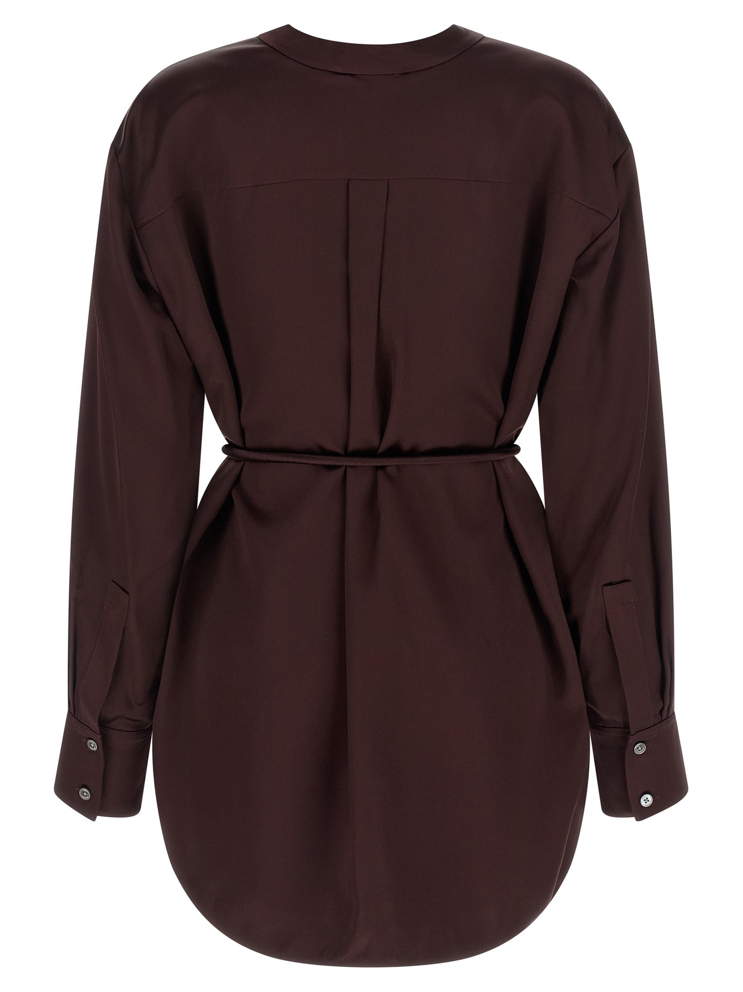 Blusa Tory Burch de viscosa color burdeos