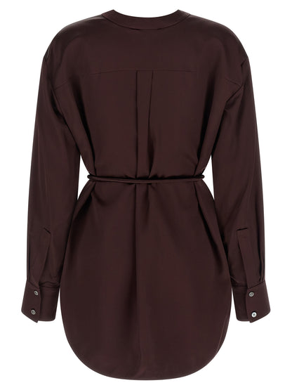 Blusa Tory Burch de viscosa color burdeos