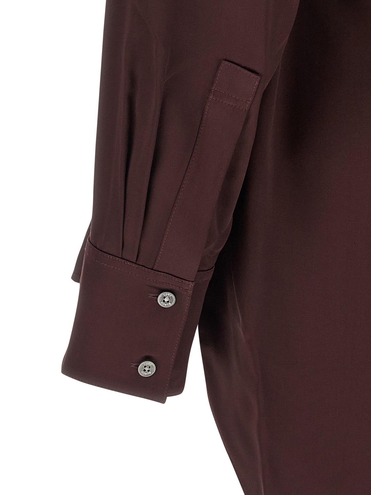 Blusa Tory Burch de viscosa color burdeos