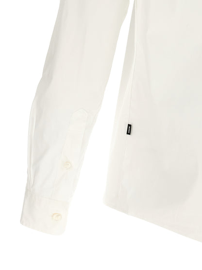 Chemise en coton blanc Hugo Boss coupe nette